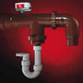 Abgasleitung
aus Kunststoff PVDF
geeignet fr Gasheizungen